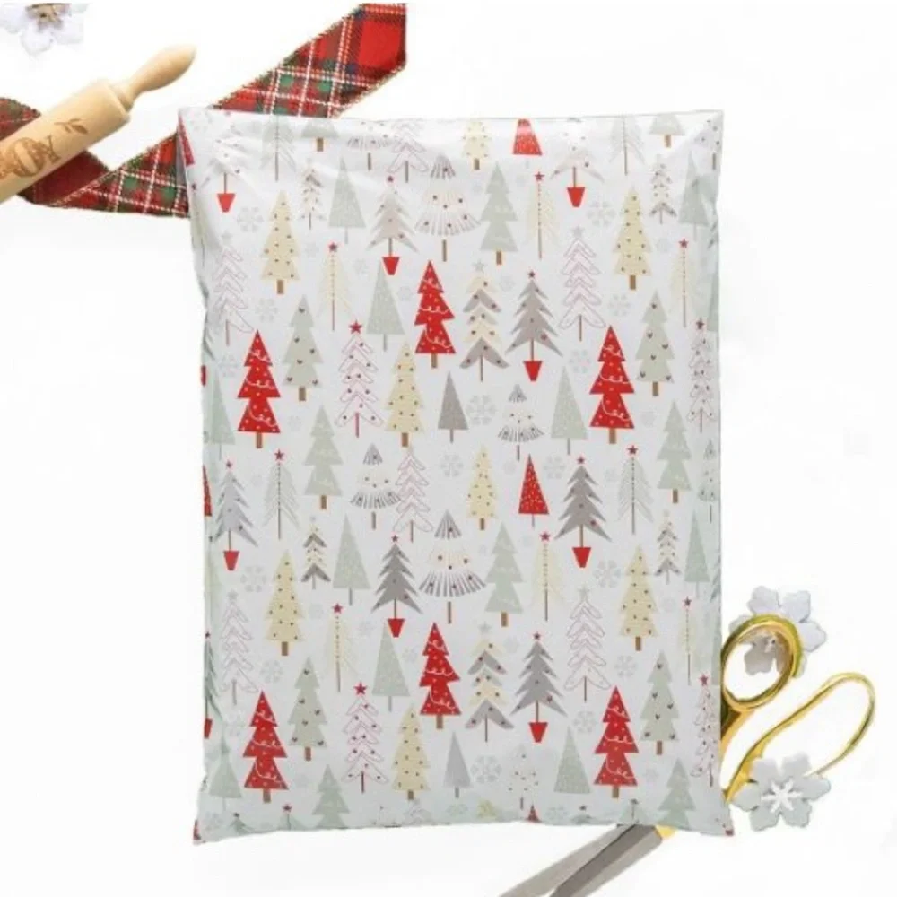 Christmas 🎄 Tree Poly Mailers 10x13 Pack of 25